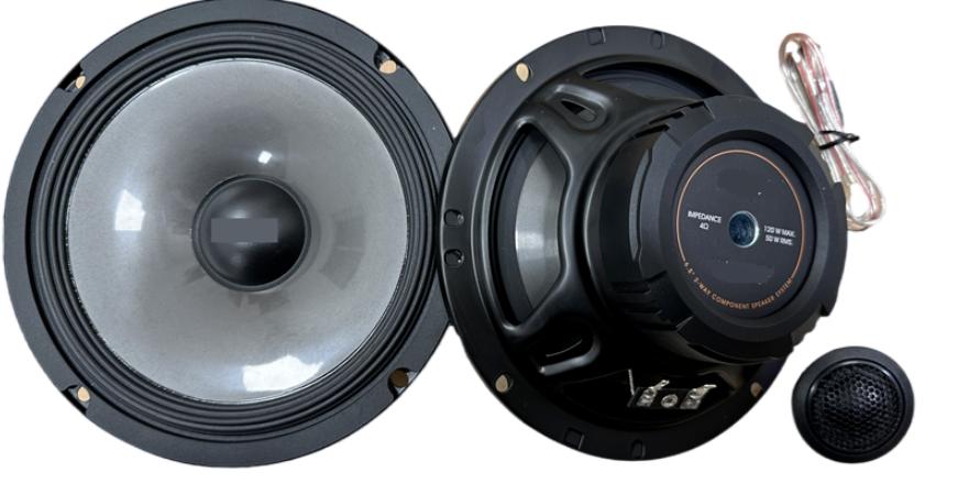  6.5 Inch 2-WAY Car Components Speakers Woofers 